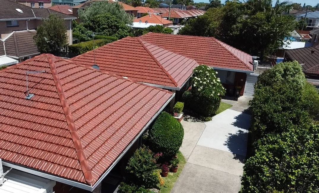 Tile roofing